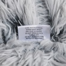 Donut Faux Chinchilla Dog Bed